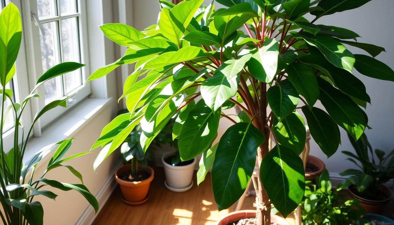 rubber tree plant