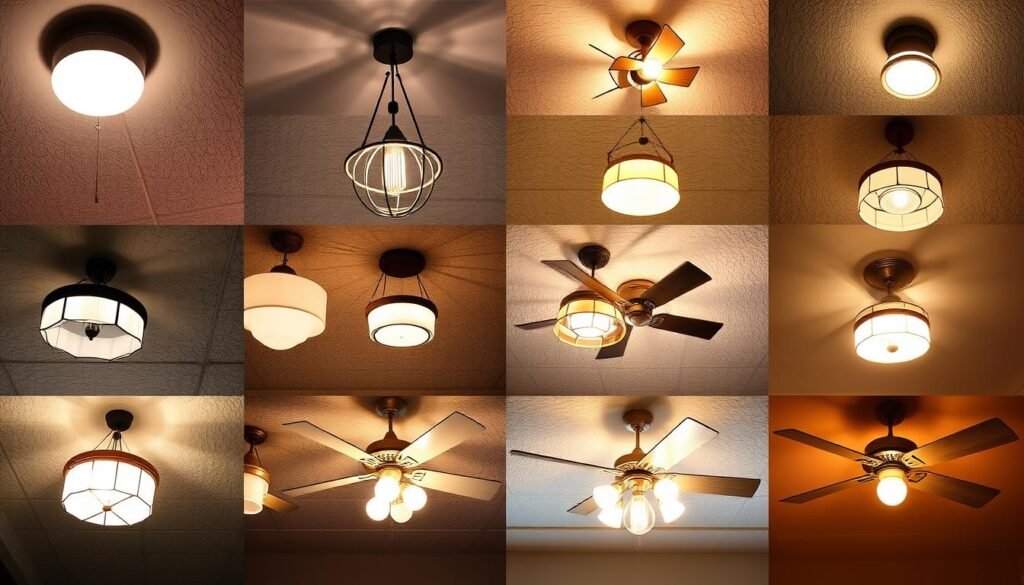 ceiling light selection