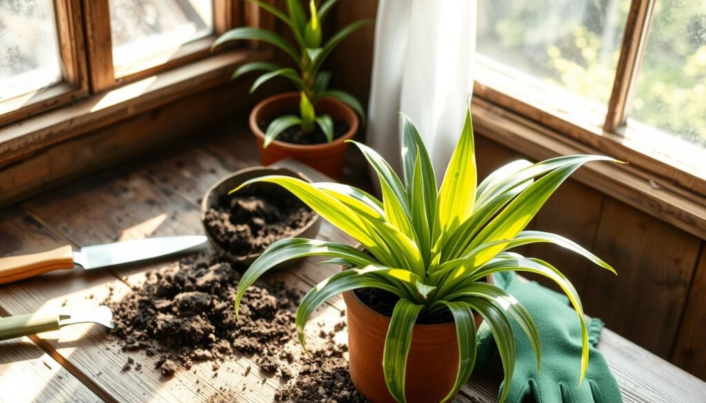 dracaena repotting