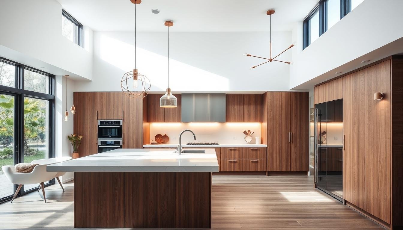 modern kitchen island lighting