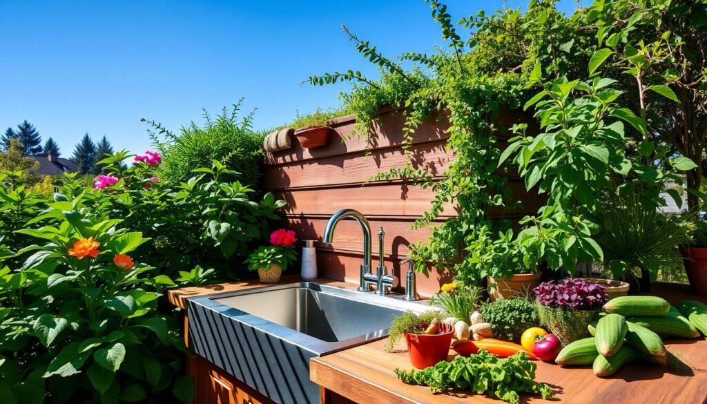 outdoor sink