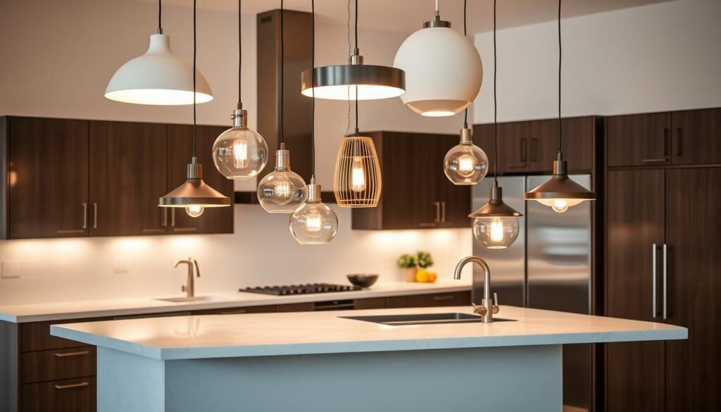 pendant lights for kitchen island