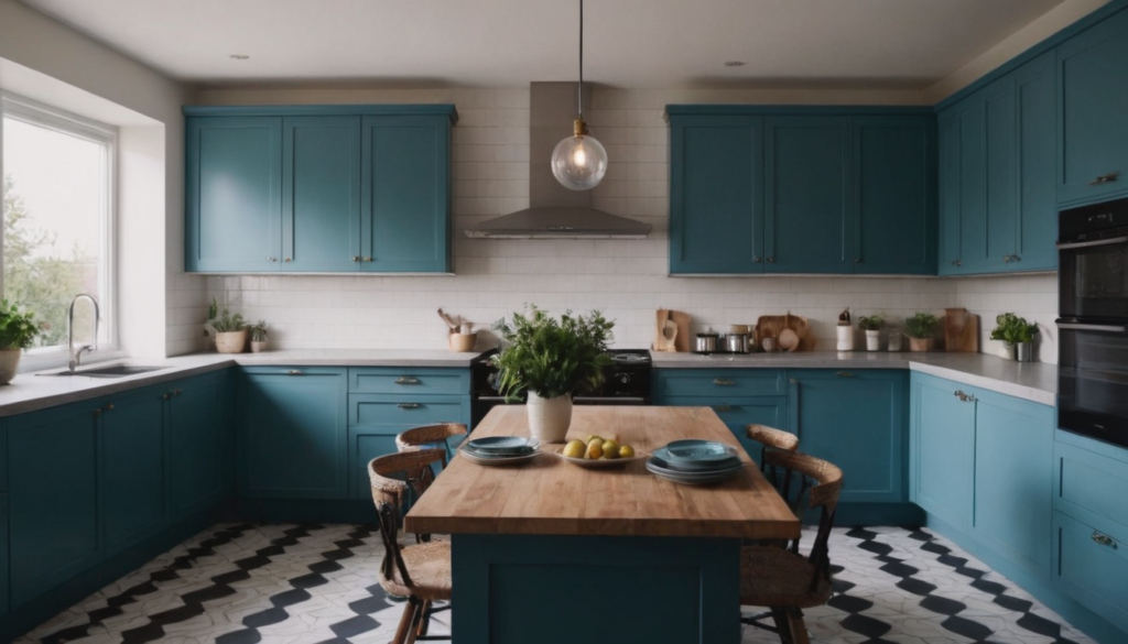 blue kitchen cabinets ideas