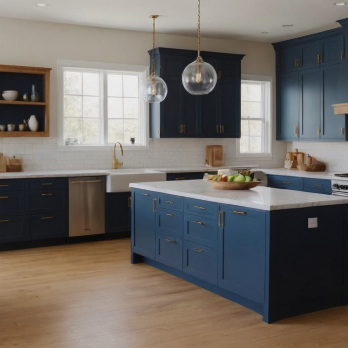 blue kitchen cabinets ideas