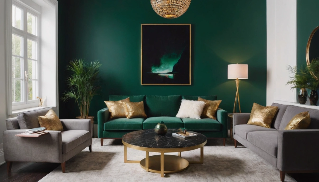 green living room