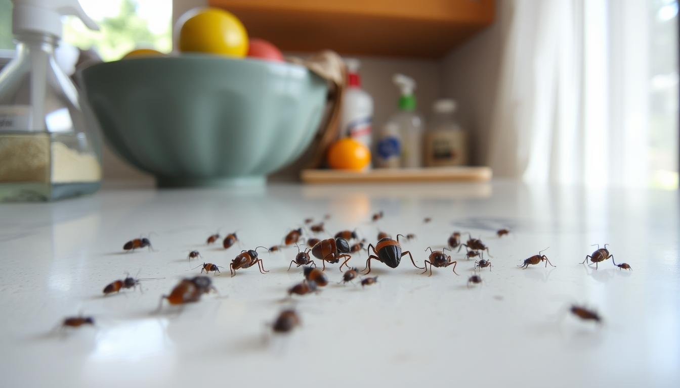 tiny bugs in house